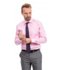 Camisa a medida rosa
