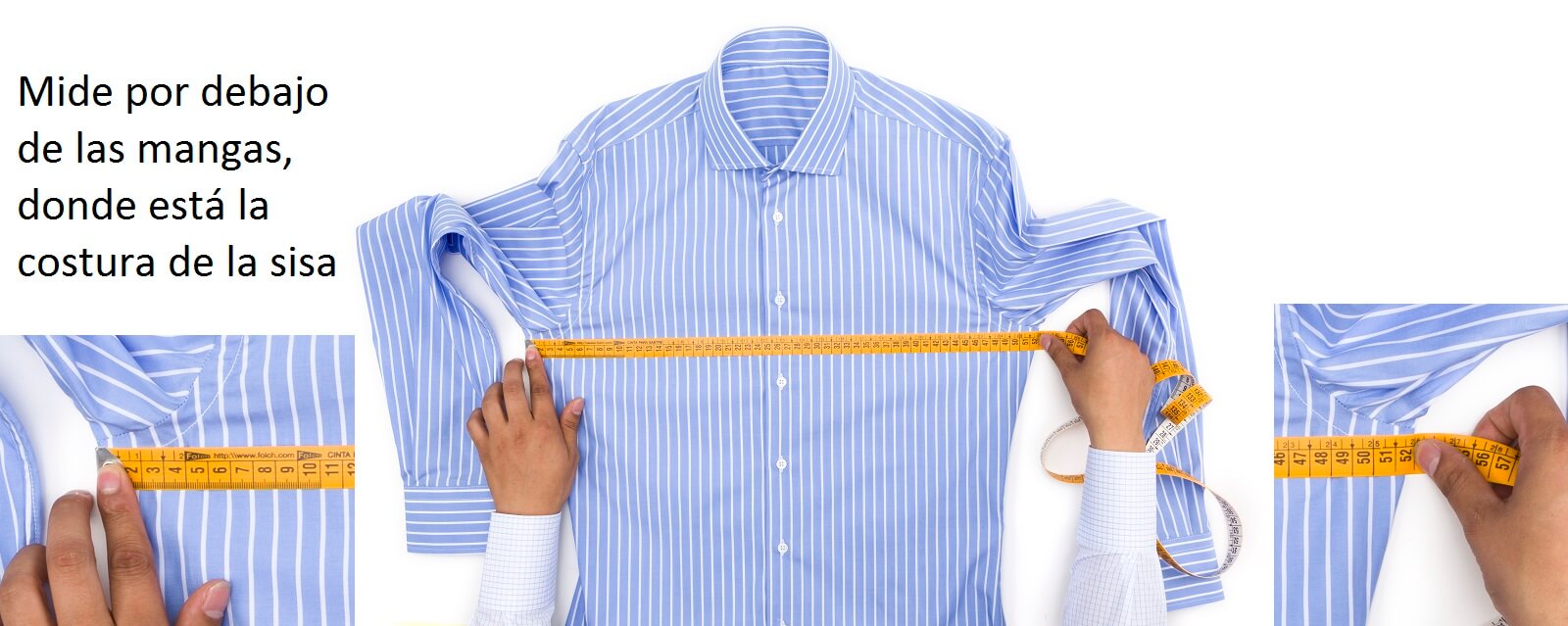 Contagioso Murciélago preocupación Cómo medir una camisa - Camisas a Medida