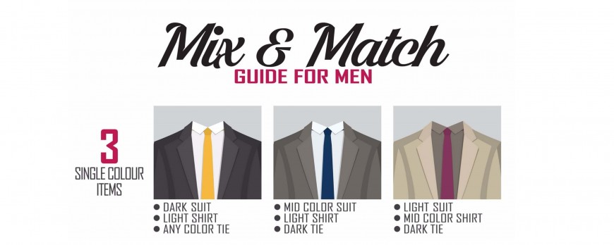 ¿Como combinar traje, camisa y corbata?